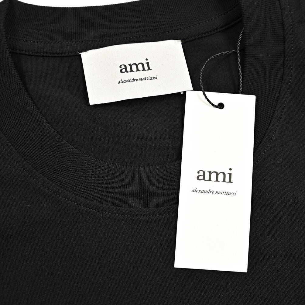 25 - 26AW AMI PARIS コットン100% ワンポイントロゴTシャツ｜426459 - XS｜GUARDAROBA MILANO OFFICIAL STORE