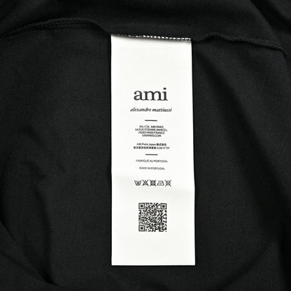 25 - 26AW AMI PARIS コットン100% ワンポイントロゴ長袖 Tシャツ｜426502 - S｜GUARDAROBA MILANO OFFICIAL STORE
