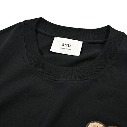 25 - 26AW AMI PARIS コットン100% 半袖Tシャツ｜426556 - S｜GUARDAROBA MILANO OFFICIAL STORE