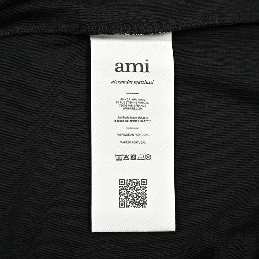 25 - 26AW AMI PARIS コットン100% 半袖Tシャツ｜426556 - S｜GUARDAROBA MILANO OFFICIAL STORE