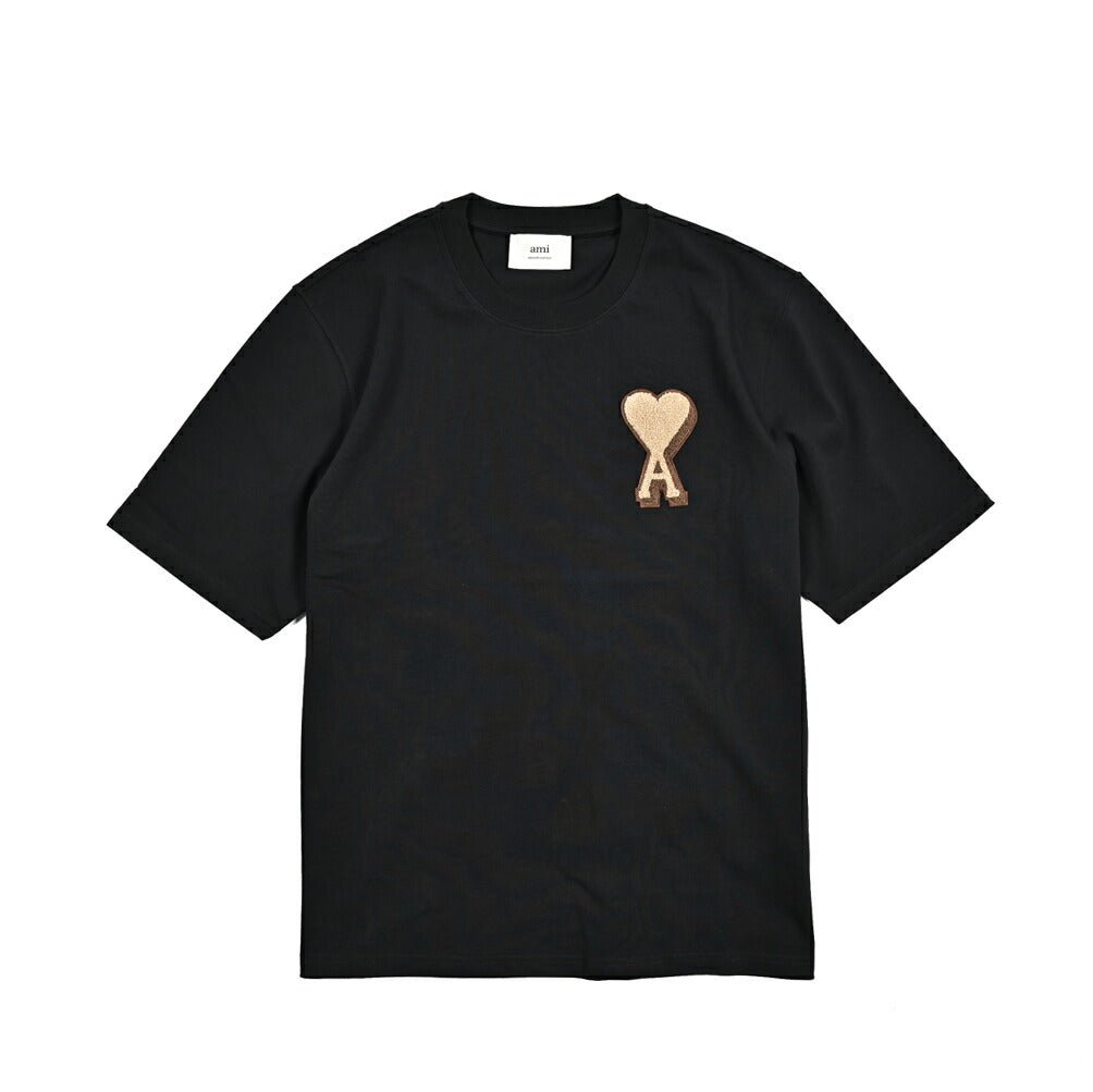 MARNI マルニ / コットン100% クルーネック半袖ロゴTシャツ / メンズ