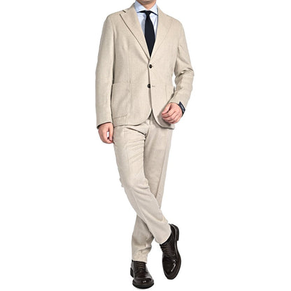 25 - 26AW BARBA カシミヤ100% 2Bシングル テーラードスーツ / EASY J MONO｜427476-48｜GUARDAROBA MILANO OFFICIAL STORE