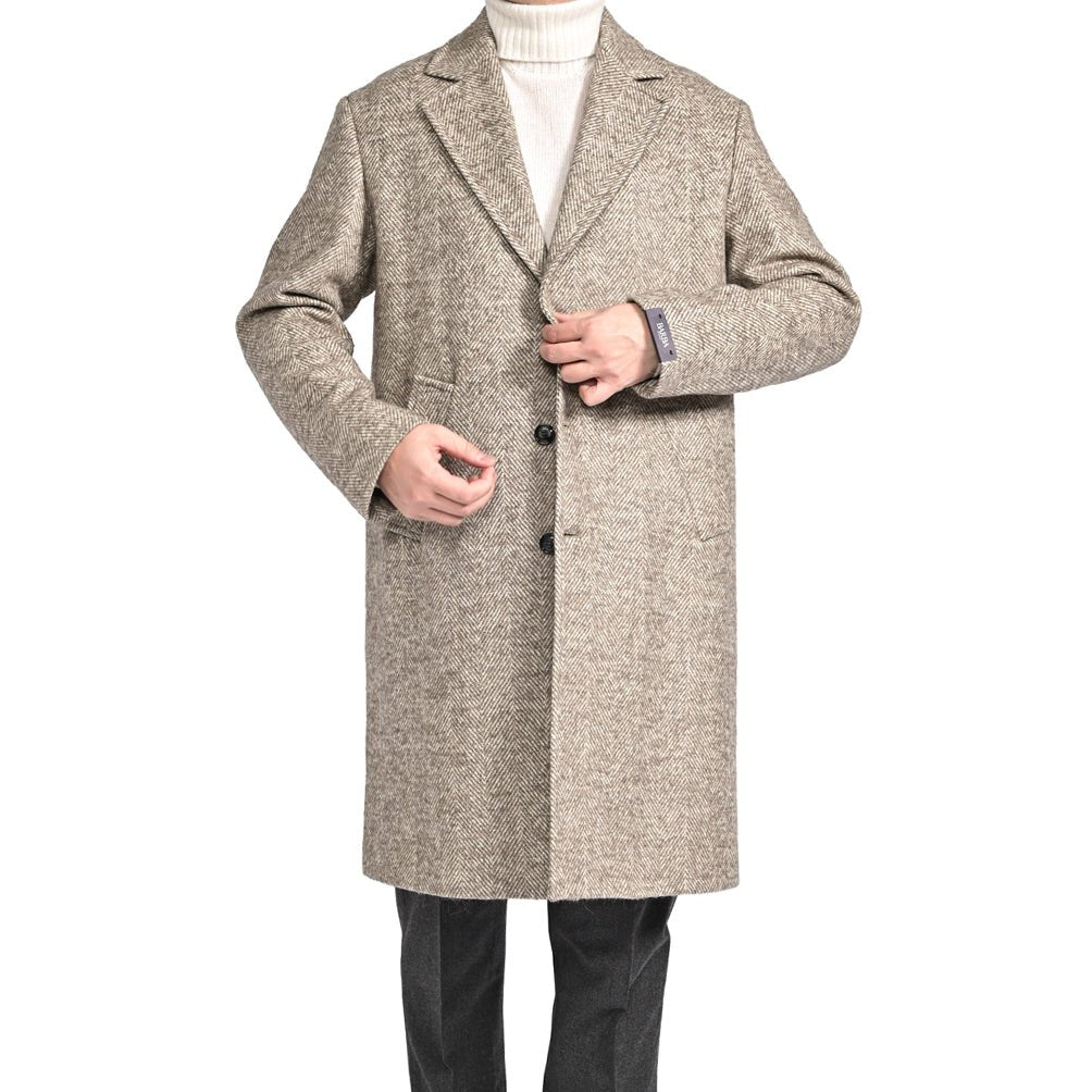 25 - 26AW BARBA ヴァージンウール100% 3Bシングルチェスターコート / COAT CKOBE｜427514-46｜GUARDAROBA MILANO OFFICIAL STORE