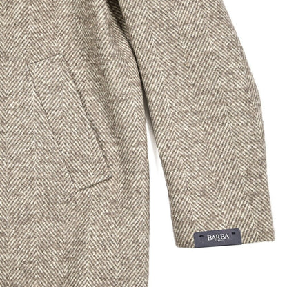 25 - 26AW BARBA ヴァージンウール100% 3Bシングルチェスターコート / COAT CKOBE｜427514-46｜GUARDAROBA MILANO OFFICIAL STORE