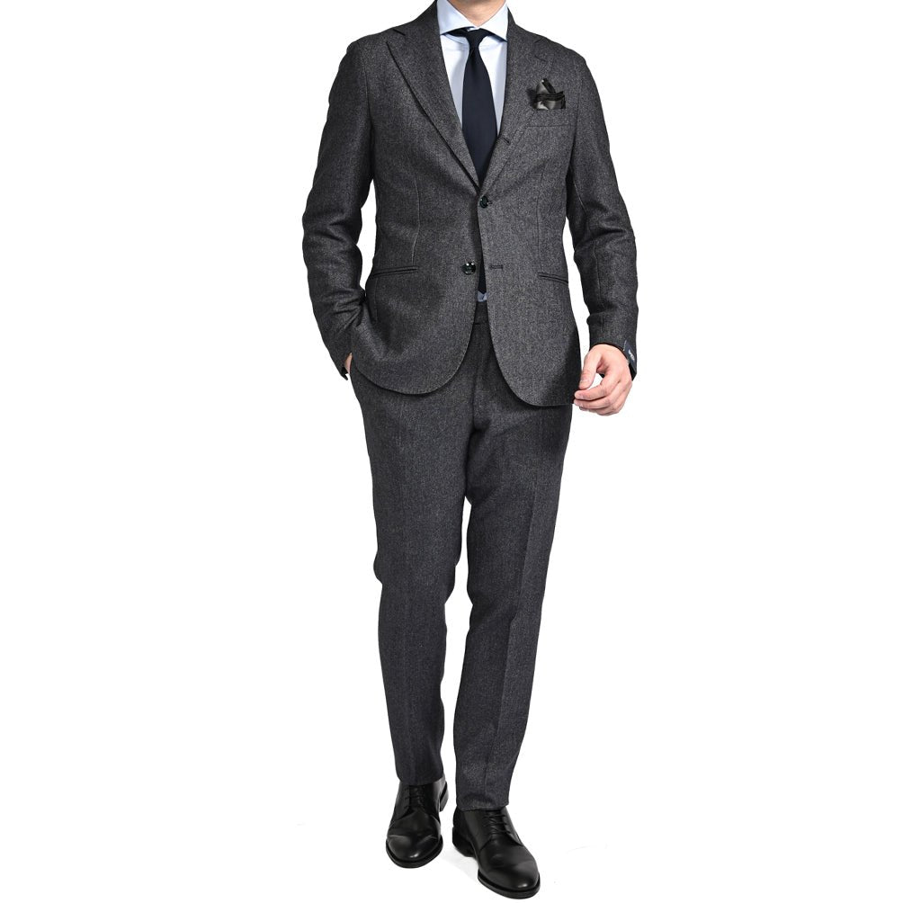 25 - 26AW BARBA ヴァージンウール100% 段返り3Bシングルテーラードスーツ / SUIT JIMMY｜427542-44｜GUARDAROBA MILANO OFFICIAL STORE