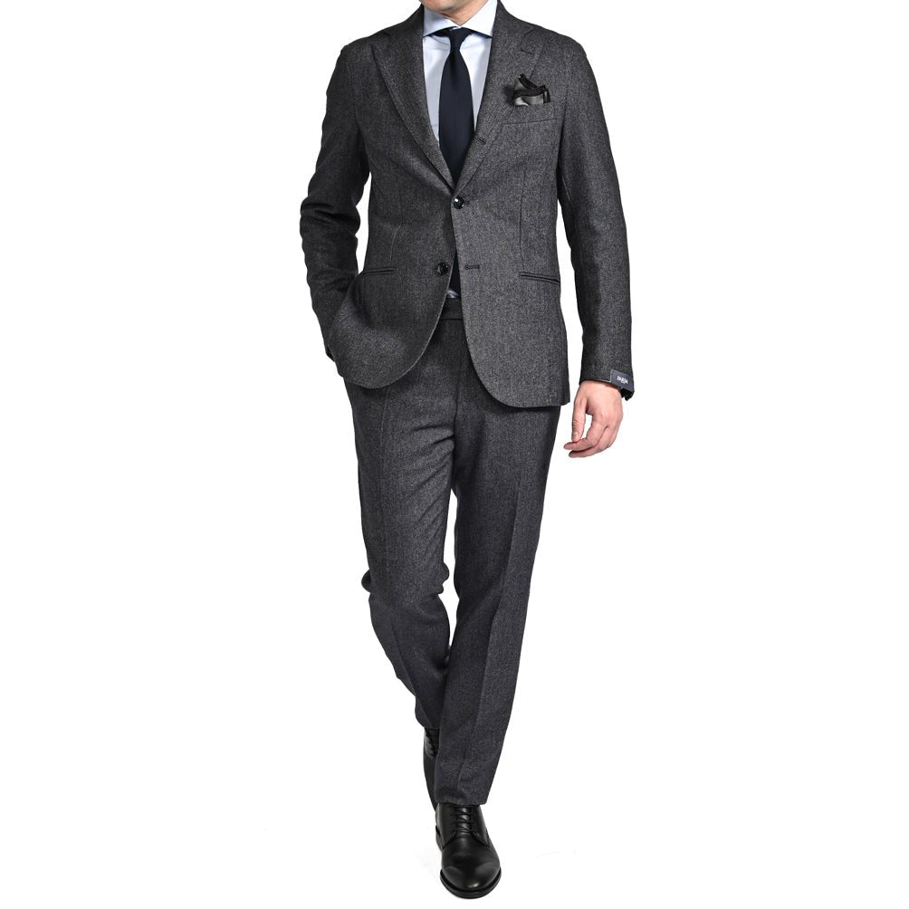 25 - 26AW BARBA ヴァージンウール100% 段返り3Bシングルテーラードスーツ / SUIT JIMMY｜427542-44｜GUARDAROBA MILANO OFFICIAL STORE