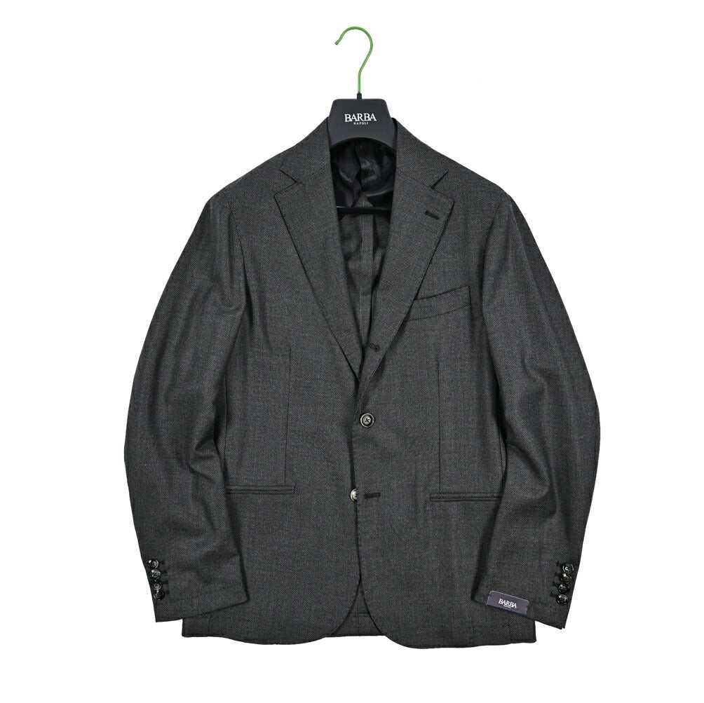 25 - 26AW BARBA ヴァージンウール100% 段返り3Bシングルテーラードスーツ / SUIT JIMMY｜427563-44｜GUARDAROBA MILANO OFFICIAL STORE