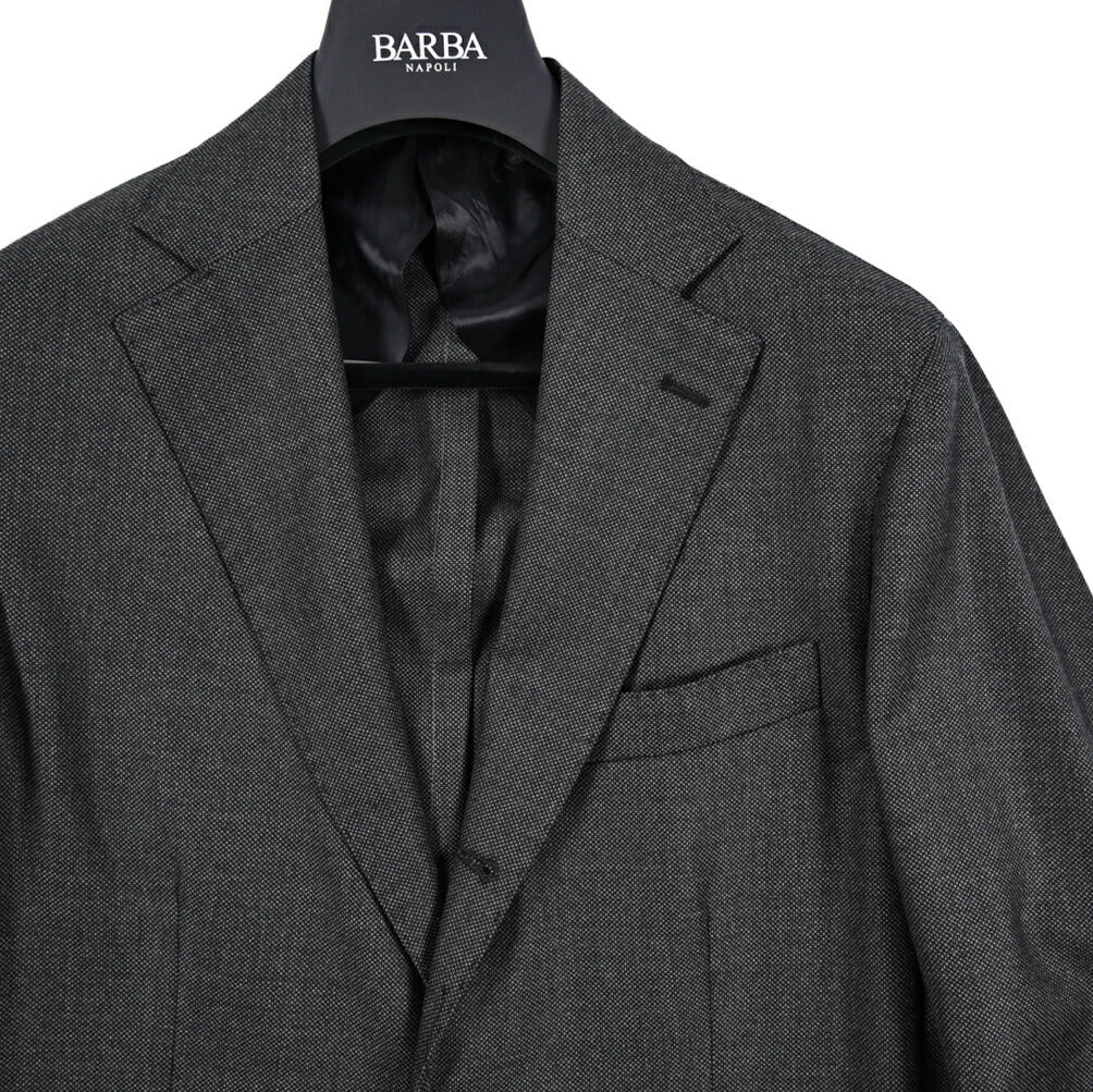 25 - 26AW BARBA ヴァージンウール100% 段返り3Bシングルテーラードスーツ / SUIT JIMMY｜427563-44｜GUARDAROBA MILANO OFFICIAL STORE