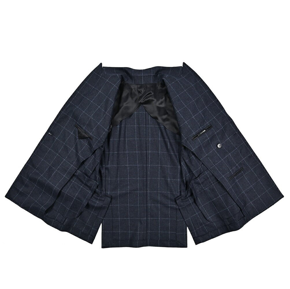 25 - 26AW BARBA ヴァージンウール100% 6Bダブルテーラードスーツ / SUIT SDP｜427480-48｜GUARDAROBA MILANO OFFICIAL STORE