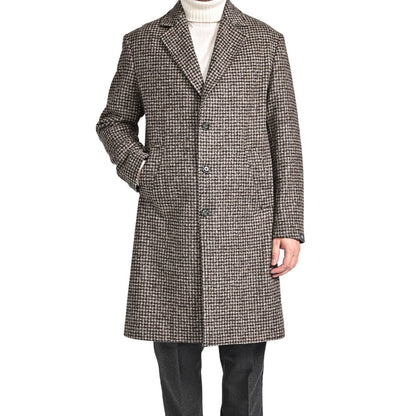 25 - 26AW BARBA アルパカウール 3Bシングル チェスターコート / COAT CKOBE｜427505-44｜GUARDAROBA MILANO OFFICIAL STORE