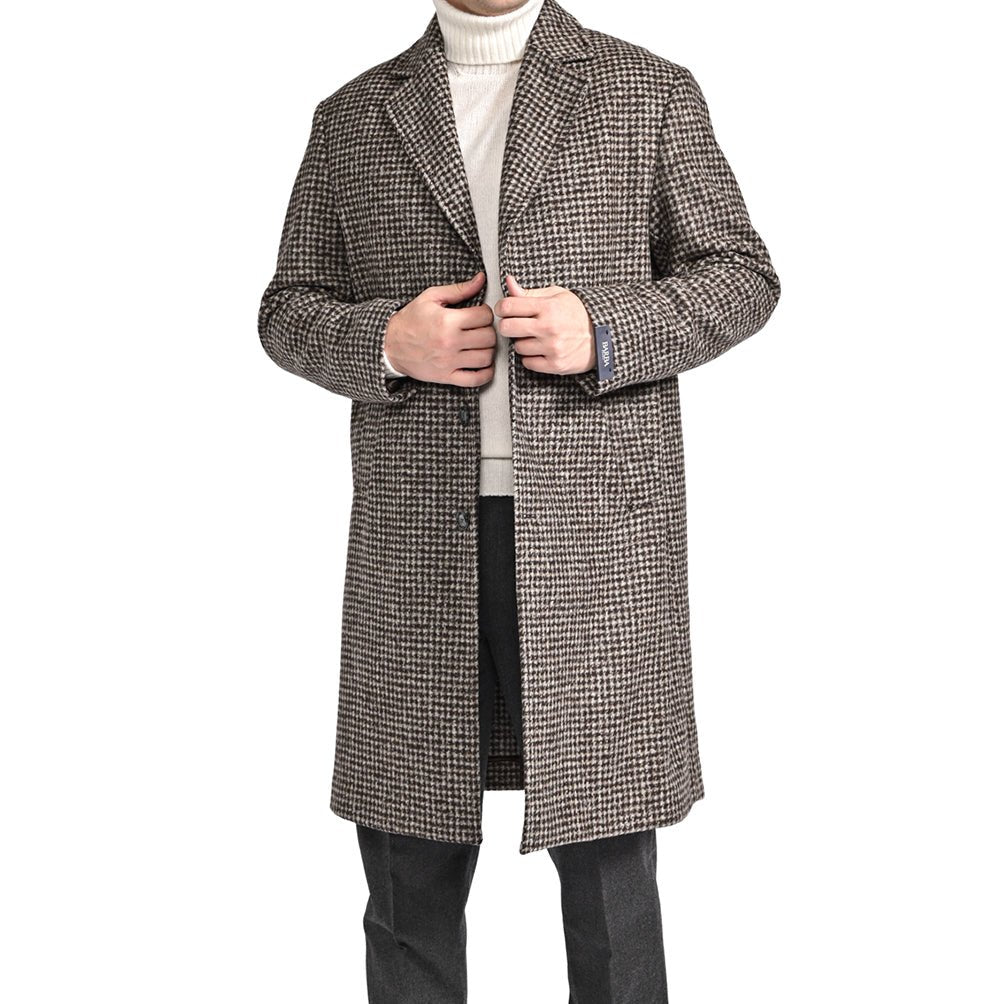 25 - 26AW BARBA アルパカウール 3Bシングル チェスターコート / COAT CKOBE｜427505-44｜GUARDAROBA MILANO OFFICIAL STORE