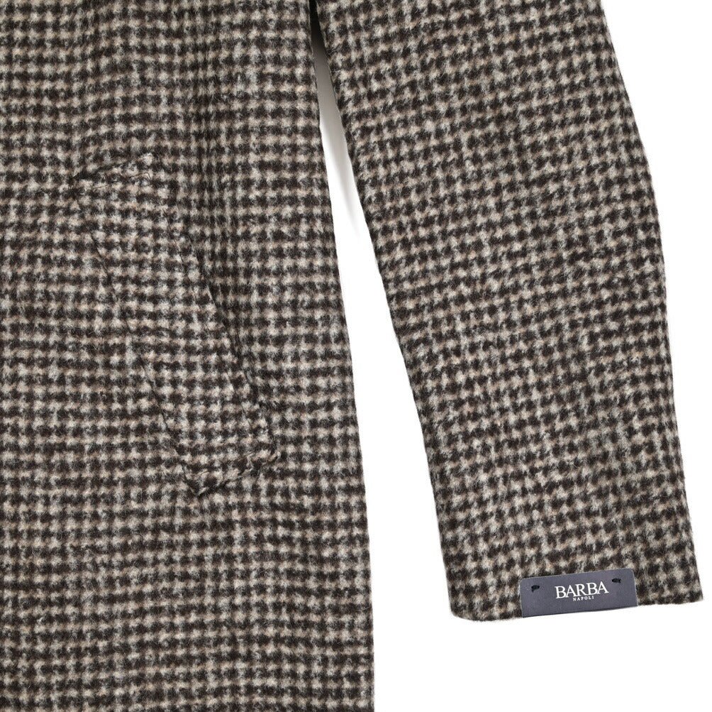 25 - 26AW BARBA アルパカウール 3Bシングル チェスターコート / COAT CKOBE｜427505-44｜GUARDAROBA MILANO OFFICIAL STORE