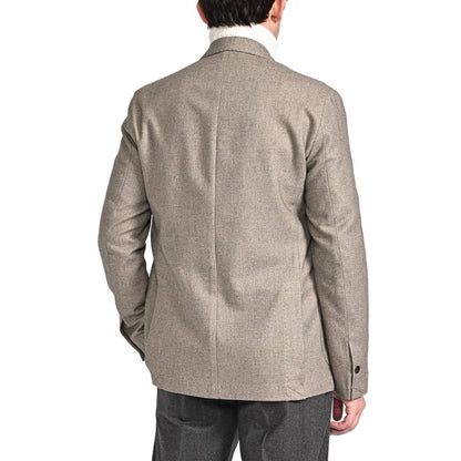 25 - 26AW BARBA コットン混ウール 4Bダブルテーラードジャケット / EASY DP｜427518-44｜GUARDAROBA MILANO OFFICIAL STORE