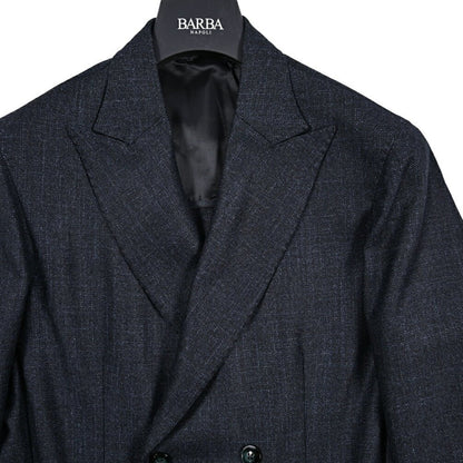 25 - 26AW BARBA シルク混ヴァージンウール 4Bダブル テーラードジャケット / EASY DP｜427549-44｜GUARDAROBA MILANO OFFICIAL STORE