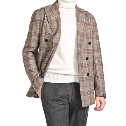 25 - 26AW BARBA シルク混ウール 6Bダブル テーラードジャケット / JACKET DP｜427483-44｜GUARDAROBA MILANO OFFICIAL STORE