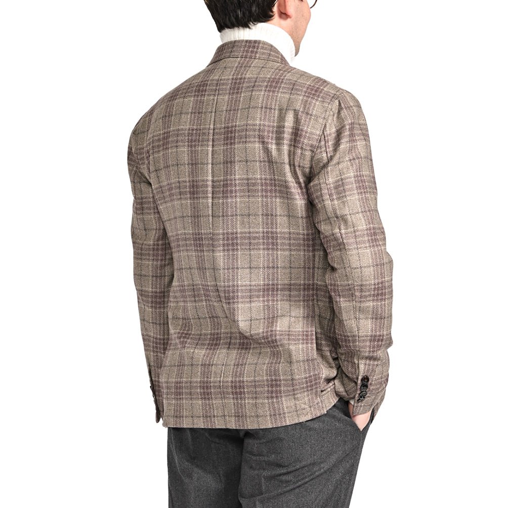 25 - 26AW BARBA シルク混ウール 6Bダブル テーラードジャケット / JACKET DP｜427483-44｜GUARDAROBA MILANO OFFICIAL STORE