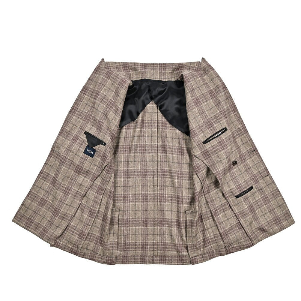 25 - 26AW BARBA シルク混ウール 6Bダブル テーラードジャケット / JACKET DP｜427483-44｜GUARDAROBA MILANO OFFICIAL STORE