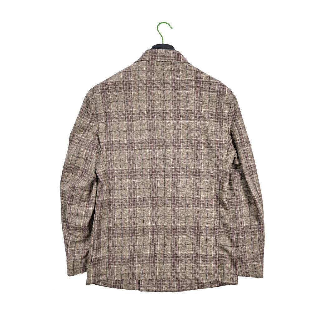 【新品・未使用】BARBA バルバ ウールシルクフランネル6Bダブルジャケット SALE｜BARBA バルバ / シルク混ウール 6Bダブル テーラードジャケット