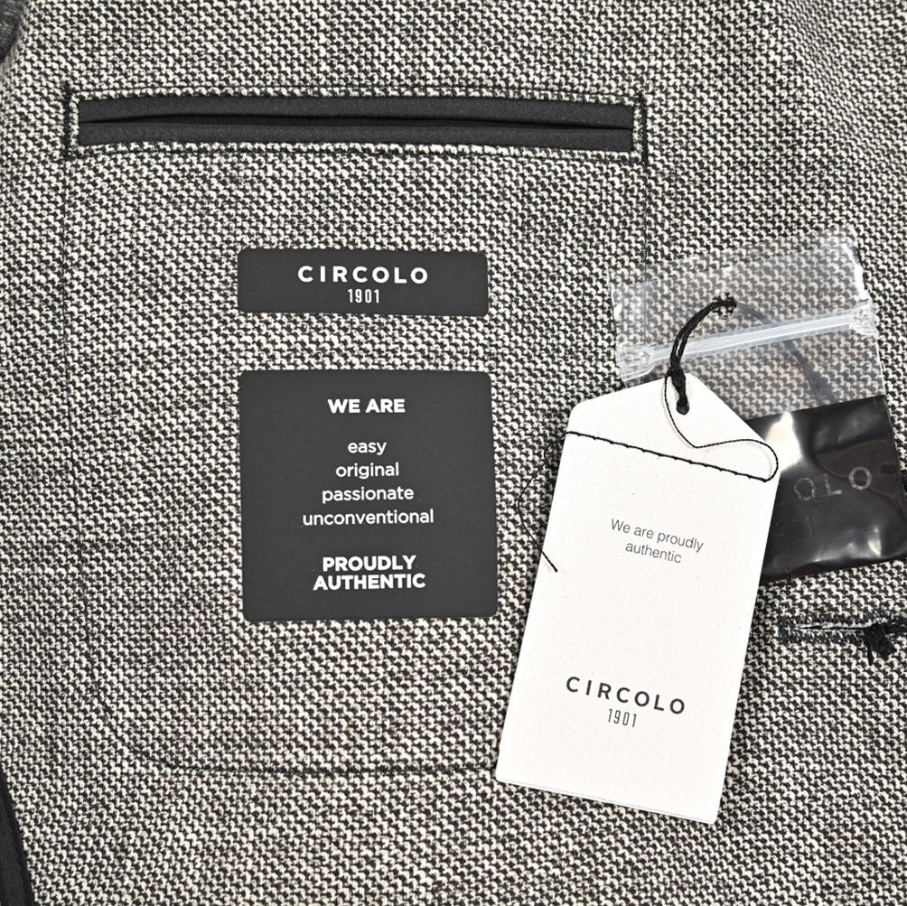 25 - 26AW CIRCOLO 1901 コットンジャージー 2Bシングルテーラードジャケット (セットアップ対応)｜425685 - 44｜GUARDAROBA MILANO OFFICIAL STORE