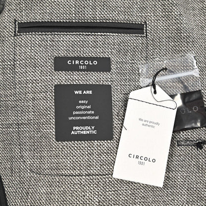 25 - 26AW CIRCOLO 1901 コットンジャージー 2Bシングルテーラードジャケット (セットアップ対応)｜425685 - 44｜GUARDAROBA MILANO OFFICIAL STORE