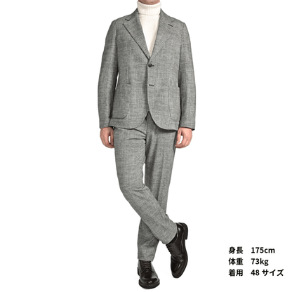 25 - 26AW CIRCOLO 1901 コットンジャージー 2Bシングルテーラードジャケット (セットアップ対応)｜425685 - 44｜GUARDAROBA MILANO OFFICIAL STORE