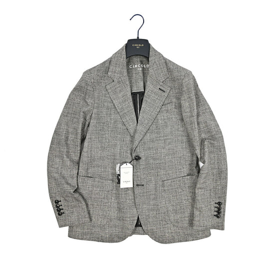 25 - 26AW CIRCOLO 1901 コットンジャージー 2Bシングルテーラードジャケット (セットアップ対応)｜425685 - 44｜GUARDAROBA MILANO OFFICIAL STORE