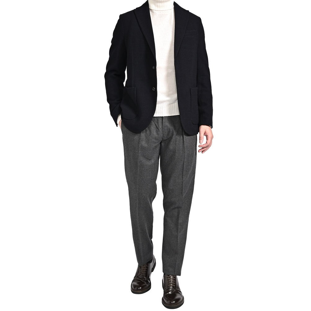 25 - 26AW CIRCOLO 1901 ストレッチウール 2Bシングルイージージャケット｜427135-44｜GUARDAROBA MILANO OFFICIAL STORE