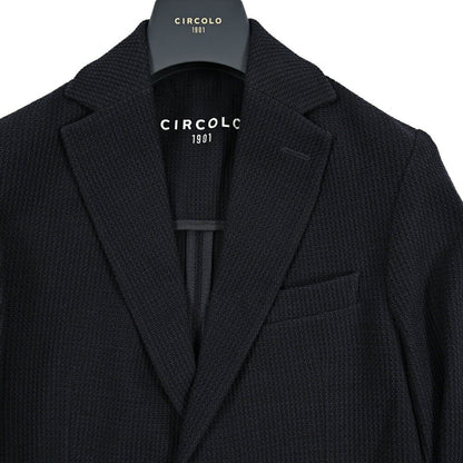 25 - 26AW CIRCOLO 1901 ストレッチウール 2Bシングルイージージャケット｜427135-44｜GUARDAROBA MILANO OFFICIAL STORE