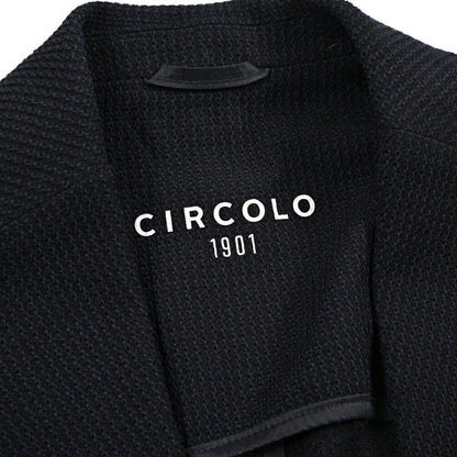 25 - 26AW CIRCOLO 1901 ストレッチウール 2Bシングルイージージャケット｜427135-44｜GUARDAROBA MILANO OFFICIAL STORE