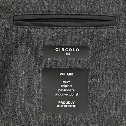 25 - 26AW CIRCOLO 1901 ストレッチウール 2Bシングルイージージャケット｜427147-44｜GUARDAROBA MILANO OFFICIAL STORE