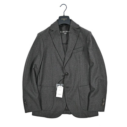 25 - 26AW CIRCOLO 1901 ストレッチウール 2Bシングルイージージャケット｜427147-44｜GUARDAROBA MILANO OFFICIAL STORE