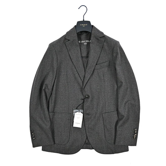25 - 26AW CIRCOLO 1901 ストレッチウール 2Bシングルイージージャケット｜427147-44｜GUARDAROBA MILANO OFFICIAL STORE