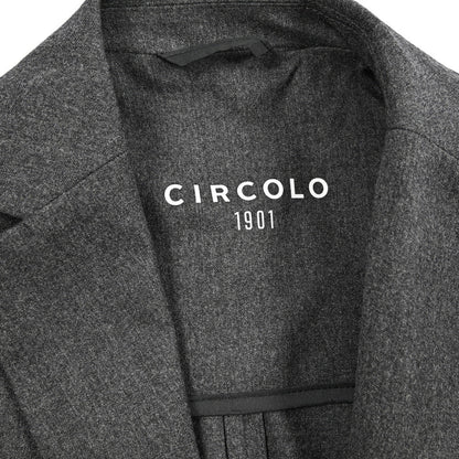 25 - 26AW CIRCOLO 1901 ストレッチウール 2Bシングルイージージャケット｜427147-44｜GUARDAROBA MILANO OFFICIAL STORE