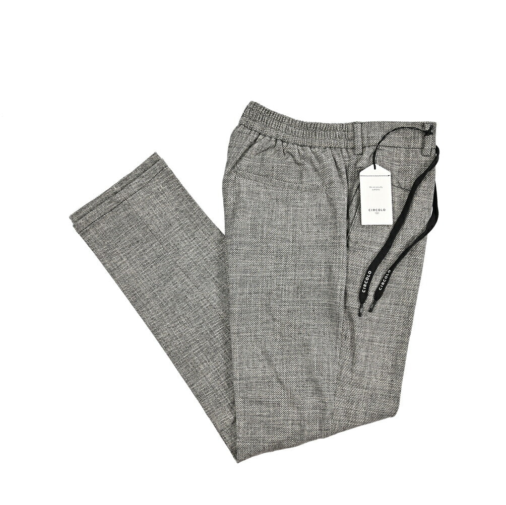 25 - 26AW CIRCOLO 1901 コットンジャージー ノータックイージースラックス (セットアップ対応)｜425650 - 44｜GUARDAROBA MILANO OFFICIAL STORE