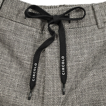 25 - 26AW CIRCOLO 1901 コットンジャージー ノータックイージースラックス (セットアップ対応)｜425650 - 44｜GUARDAROBA MILANO OFFICIAL STORE