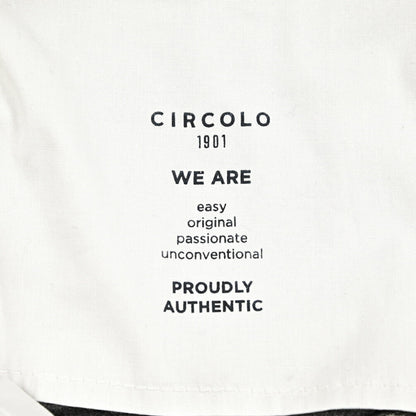 25 - 26AW CIRCOLO 1901 コットンジャージー ノータックイージースラックス (セットアップ対応)｜425650 - 44｜GUARDAROBA MILANO OFFICIAL STORE