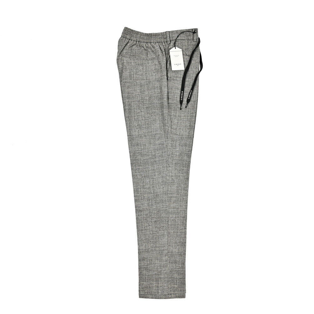 25 - 26AW CIRCOLO 1901 コットンジャージー ノータックイージースラックス (セットアップ対応)｜425650 - 44｜GUARDAROBA MILANO OFFICIAL STORE