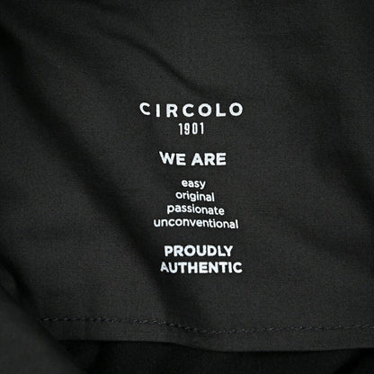 25 - 26AW CIRCOLO 1901 コットンジャージー ノータックイージースラックス (セットアップ対応)｜425674 - 44｜GUARDAROBA MILANO OFFICIAL STORE