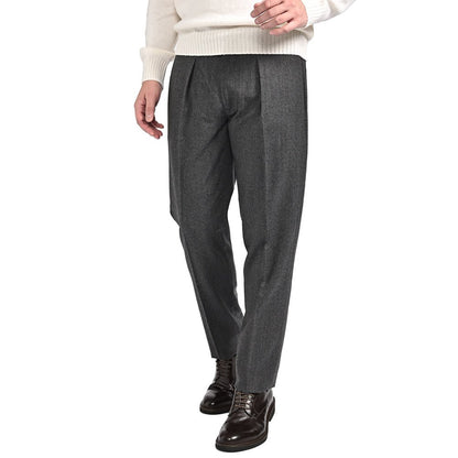 25 - 26AW CIRCOLO 1901 ストレッチウール ワンタックスラックス｜427159-44｜GUARDAROBA MILANO OFFICIAL STORE