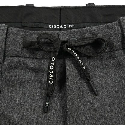 25 - 26AW CIRCOLO 1901 ストレッチウール ワンタックスラックス｜427159-44｜GUARDAROBA MILANO OFFICIAL STORE