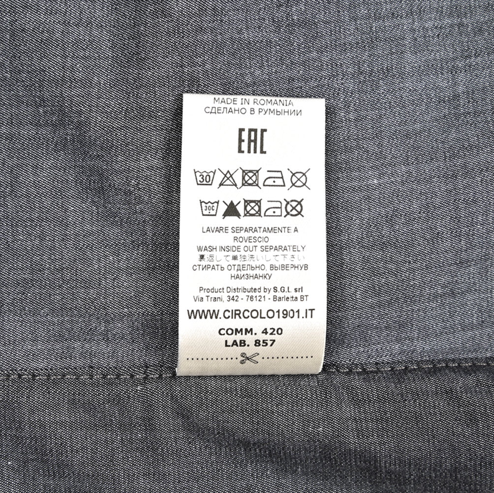 25 - 26AW CIRCOLO 1901 コットンジャージー 5Bシングルジレ (セットアップ対応)｜425721 - 44｜GUARDAROBA MILANO OFFICIAL STORE