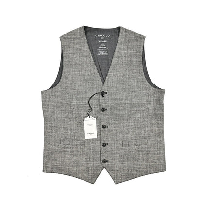 25 - 26AW CIRCOLO 1901 コットンジャージー 5Bシングルジレ (セットアップ対応)｜425721 - 44｜GUARDAROBA MILANO OFFICIAL STORE