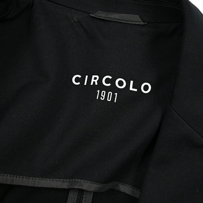 25 - 26AW CIRCOLO 1901 コットンジャージー 6Bダブルテーラードジャケット (セットアップ対応)｜425709 - 44｜GUARDAROBA MILANO OFFICIAL STORE