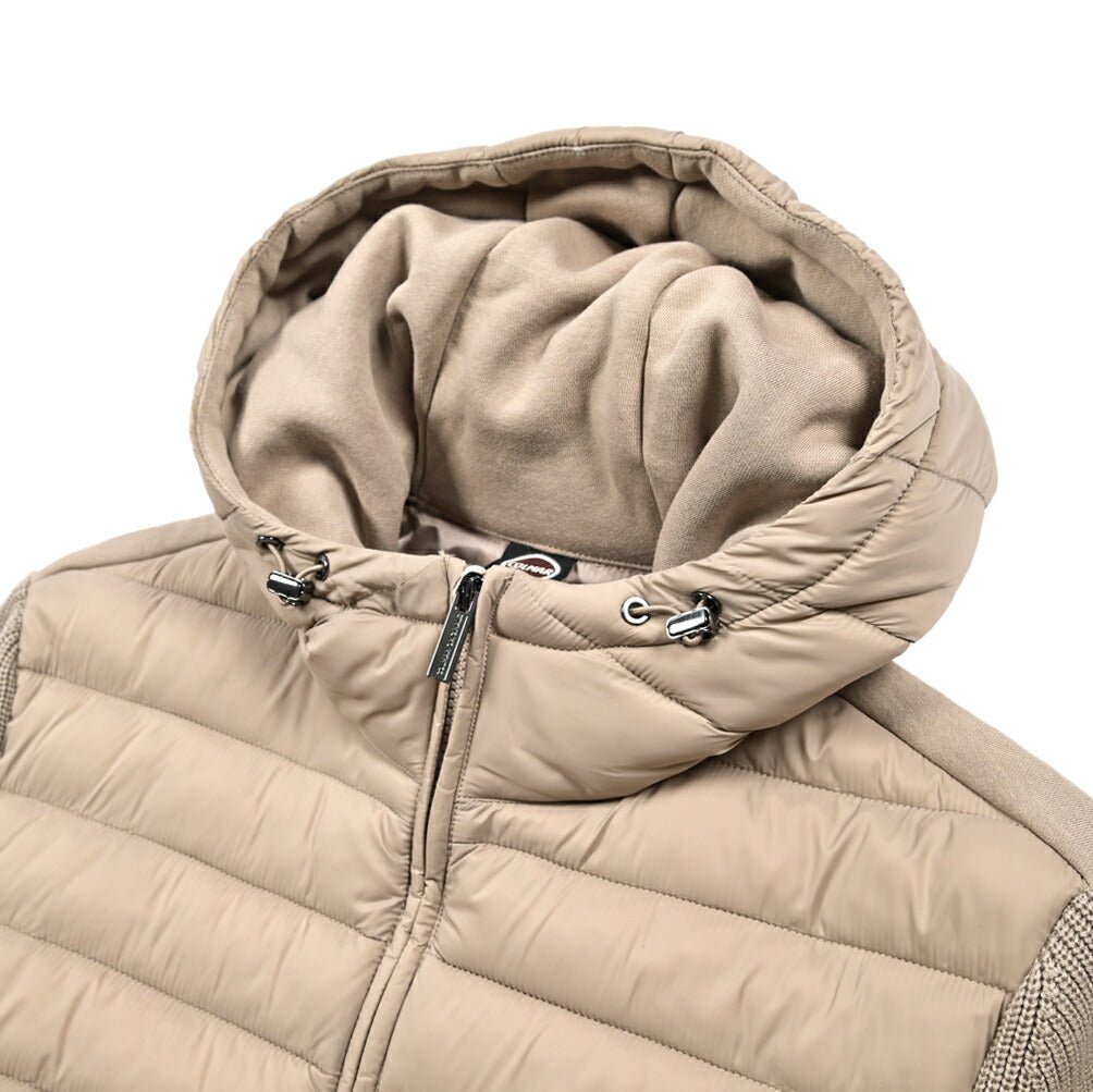 25 - 26AW COLMAR 異素材コンビ 中綿フーディーブルゾン｜429592｜GUARDAROBA MILANO OFFICIAL STORE