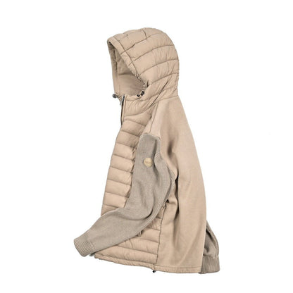 25 - 26AW COLMAR 異素材コンビ 中綿フーディーブルゾン｜429592｜GUARDAROBA MILANO OFFICIAL STORE