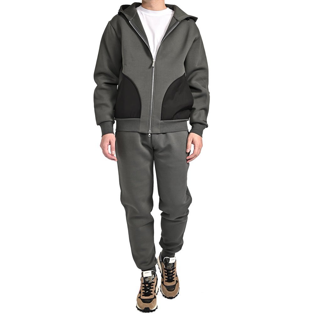 25 - 26AW COLMAR REVOLUTION 異素材コンビ スウェットジップパーカー｜427753-46｜GUARDAROBA MILANO OFFICIAL STORE