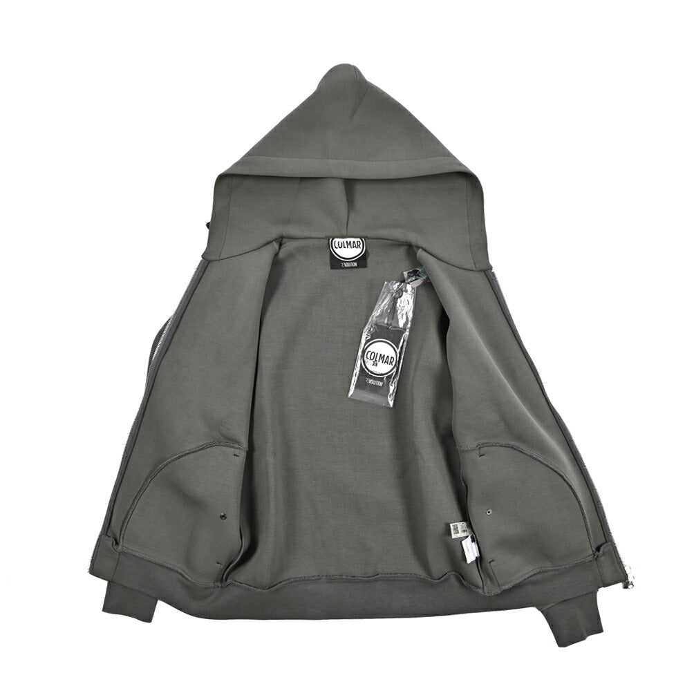 25 - 26AW COLMAR REVOLUTION 異素材コンビ スウェットジップパーカー｜427753-46｜GUARDAROBA MILANO OFFICIAL STORE