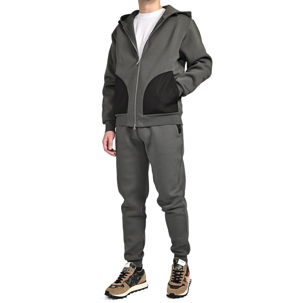 25 - 26AW COLMAR REVOLUTION 異素材コンビ スウェットジップパーカー｜427753-46｜GUARDAROBA MILANO OFFICIAL STORE