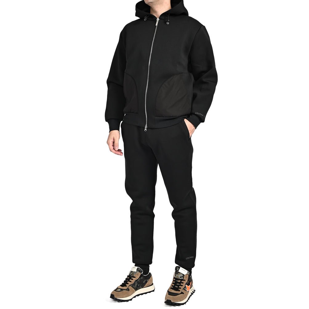 25 - 26AW COLMAR REVOLUTION 異素材コンビ スウェットジップパーカー｜427762-46｜GUARDAROBA MILANO OFFICIAL STORE