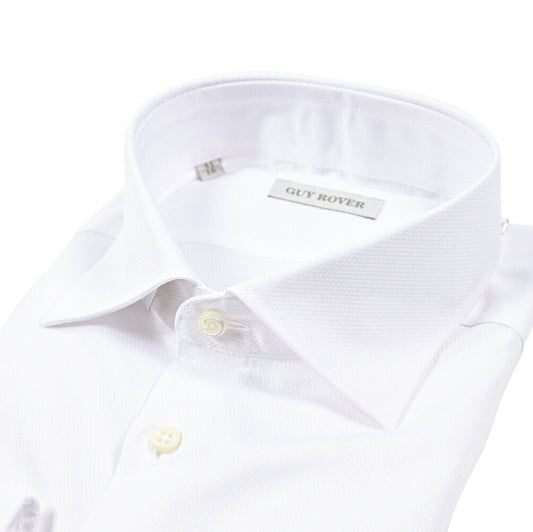 25 - 26AW GUY ROVER コットン100% ワイドカラードレスシャツ｜427659-37｜GUARDAROBA MILANO OFFICIAL STORE